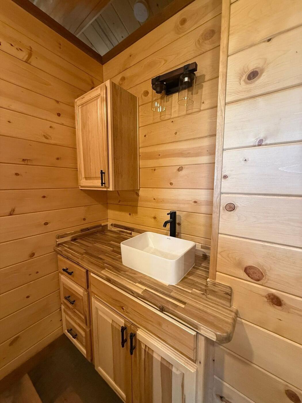 Small log cabin